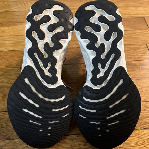 Nike React Infinity Run Flyknit Women Sz 9 Comfort Running Pink Gld Shoe Sneaker - Picture 7 of 7